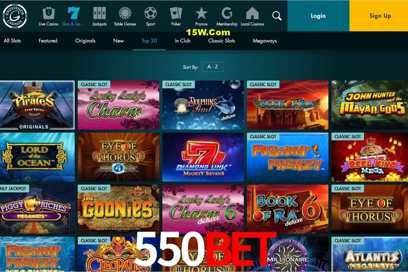 Slot Games 550Bet
